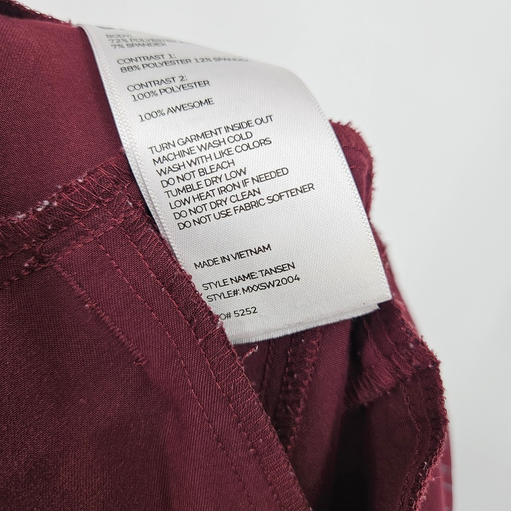 Figs Scrub Pants Mens XL Tansen Nurses Healthcare Uniforms Jogger Burgundy - Picture 8 of 9